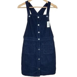 NWT Girls’ Old Navy Corduroy Navy Blue Jumper Size XXL (18)
